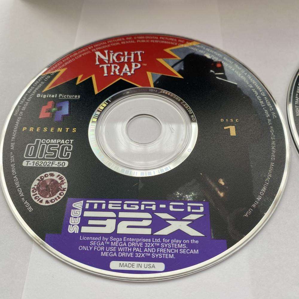 Buy Night Trap 32x cd game -@ 8BitBeyond Buy Night Trap 32x cd game -@ 8BitBeyond